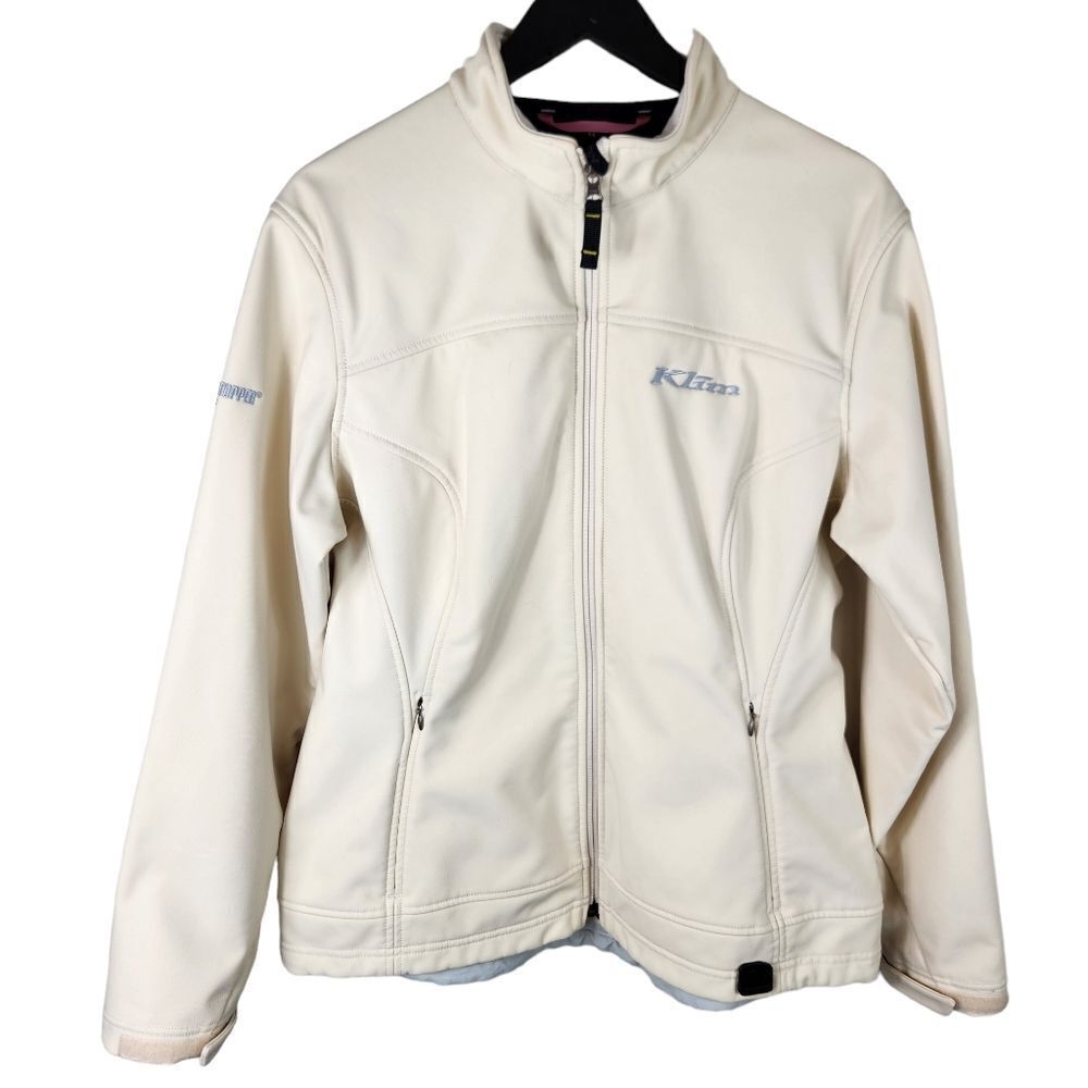 Klim Windstopper Soft Shell Cream Full Zip Jacket XL